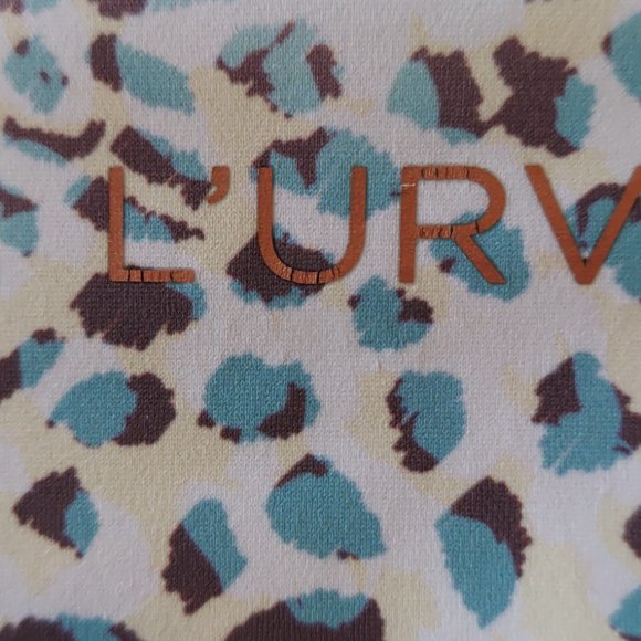 NWT  L'URV Pastel Animal Print Leggings 3/4 leg  Sz S - Picture 10 of 11
